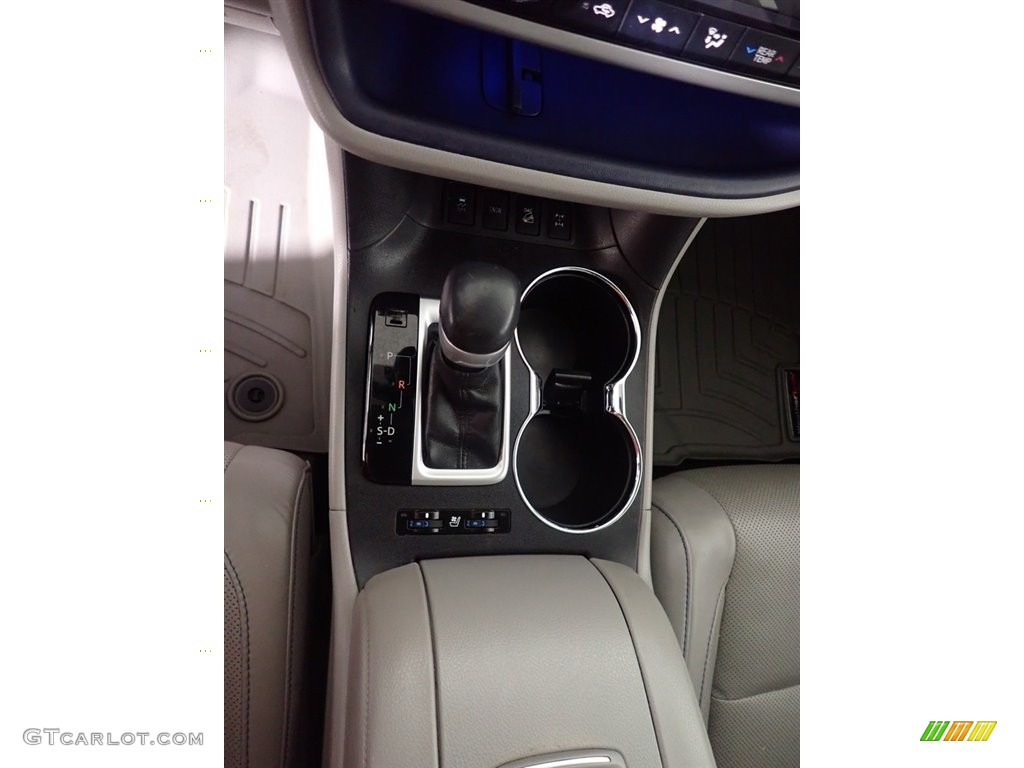 2016 Highlander Limited Platinum AWD - Silver Sky Metallic / Ash photo #30