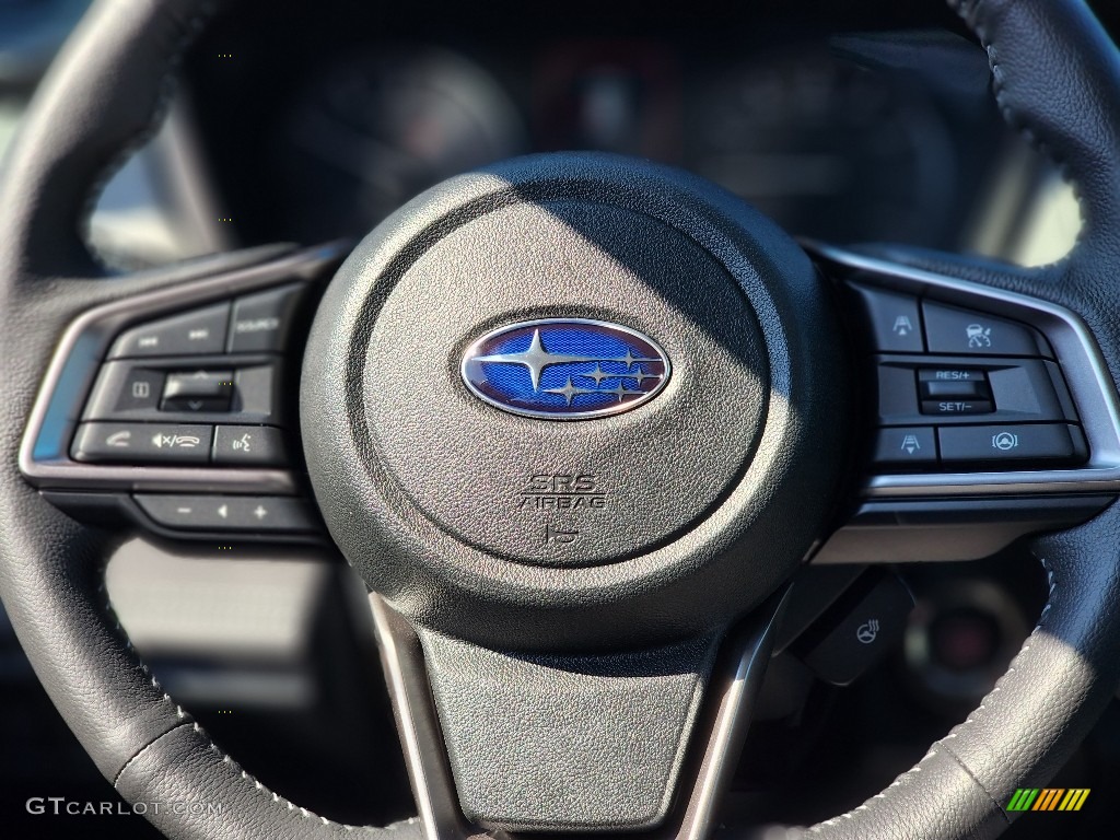 2024 Subaru Outback Limited XT Titanium Gray Steering Wheel Photo #146300552