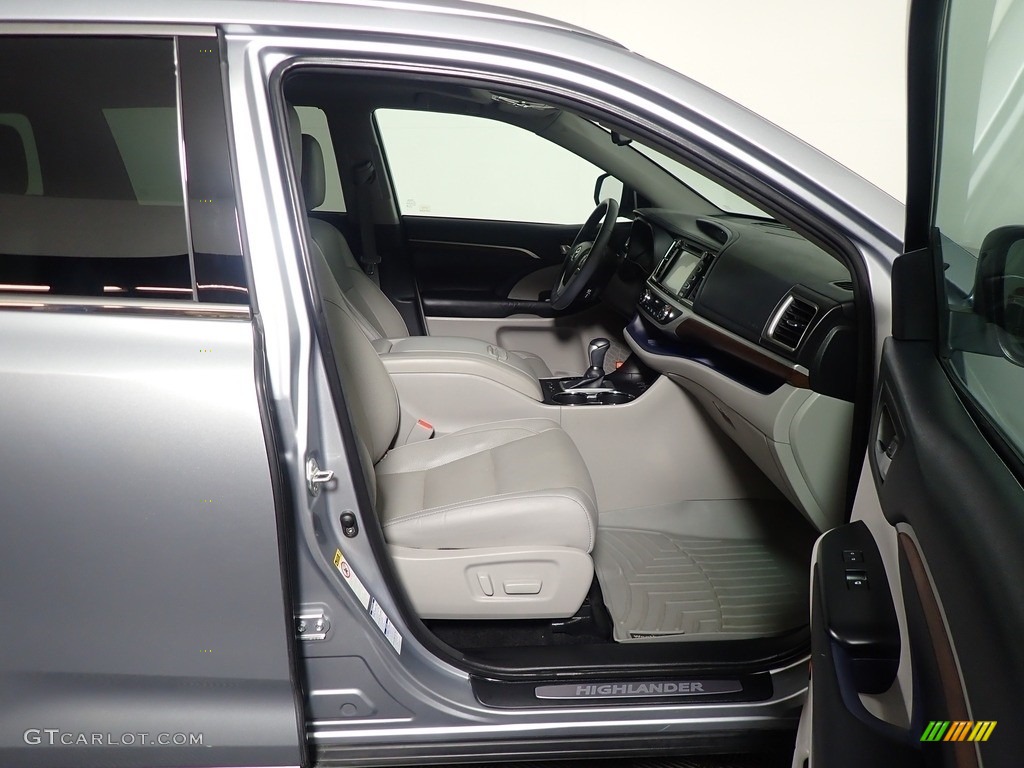 2016 Highlander Limited Platinum AWD - Silver Sky Metallic / Ash photo #37