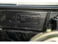 1967 Pontiac GTO 2 Door Hardtop Info Tag