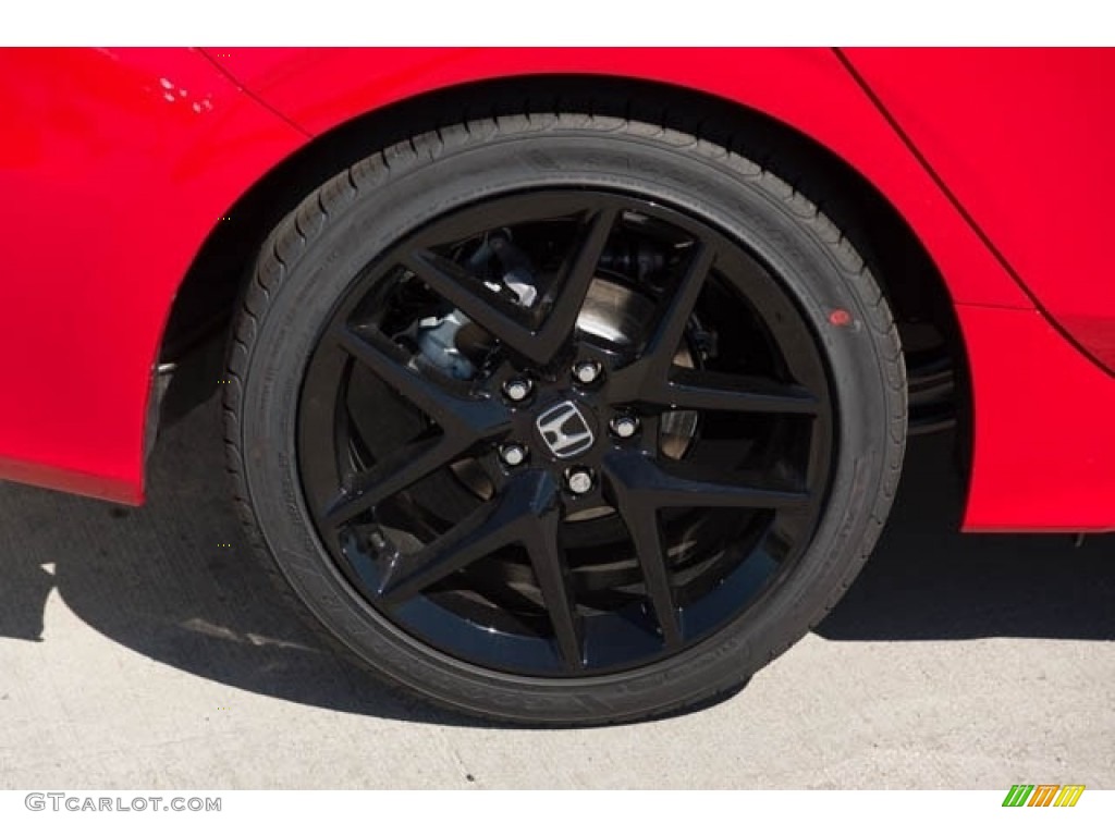 2023 Civic Sport Hatchback - Rallye Red / Black photo #10