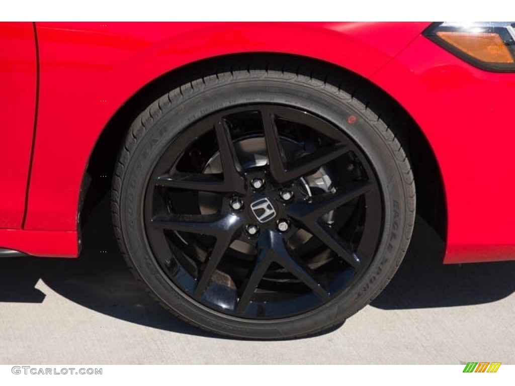 2023 Civic Sport Hatchback - Rallye Red / Black photo #11