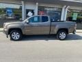 2015 Bronze Alloy Metallic GMC Canyon SLE Extended Cab 4x4  photo #25