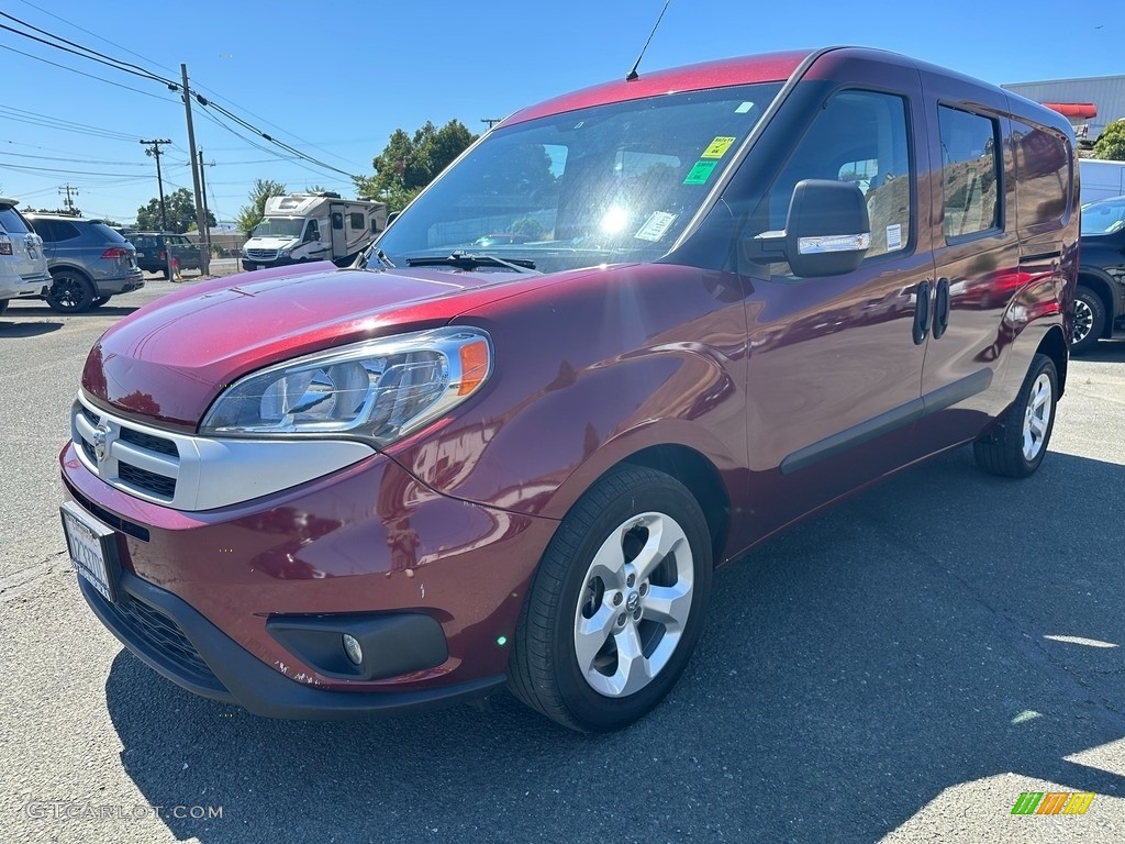 Deep Red Metallic 2018 Ram ProMaster City Tradesman SLT Cargo Van Exterior Photo #146301824