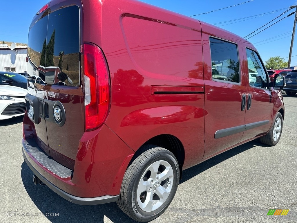 Deep Red Metallic 2018 Ram ProMaster City Tradesman SLT Cargo Van Exterior Photo #146301848