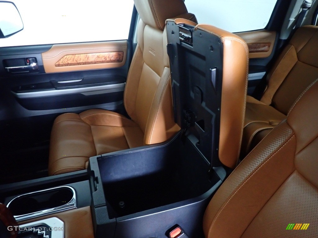 2018 Tundra 1794 Edition CrewMax 4x4 - Midnight Black Metallic / 1794 Edition Black/Brown photo #31
