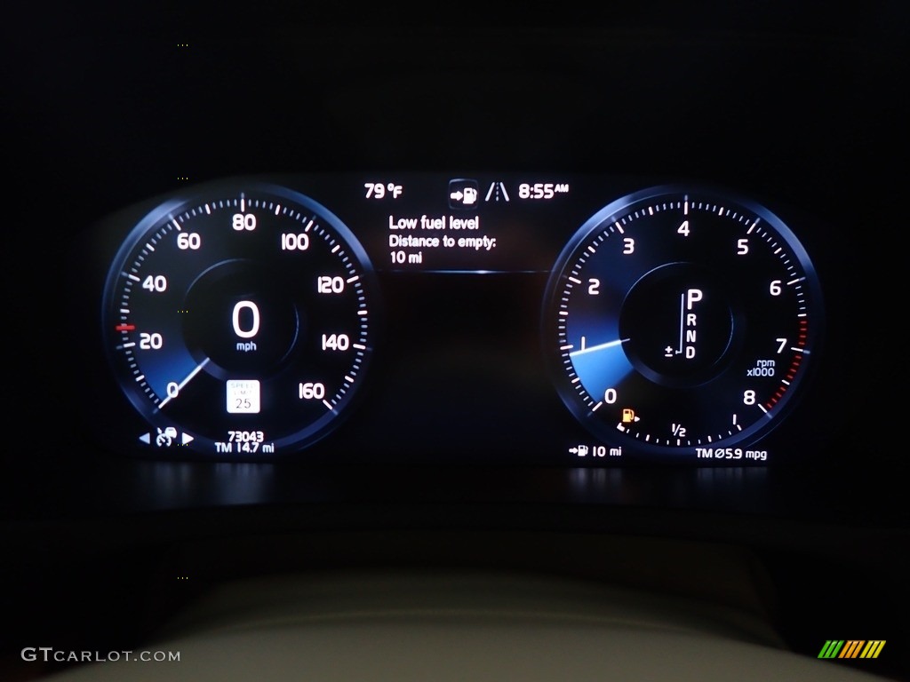 2019 Volvo XC90 T6 AWD Inscription Gauges Photos