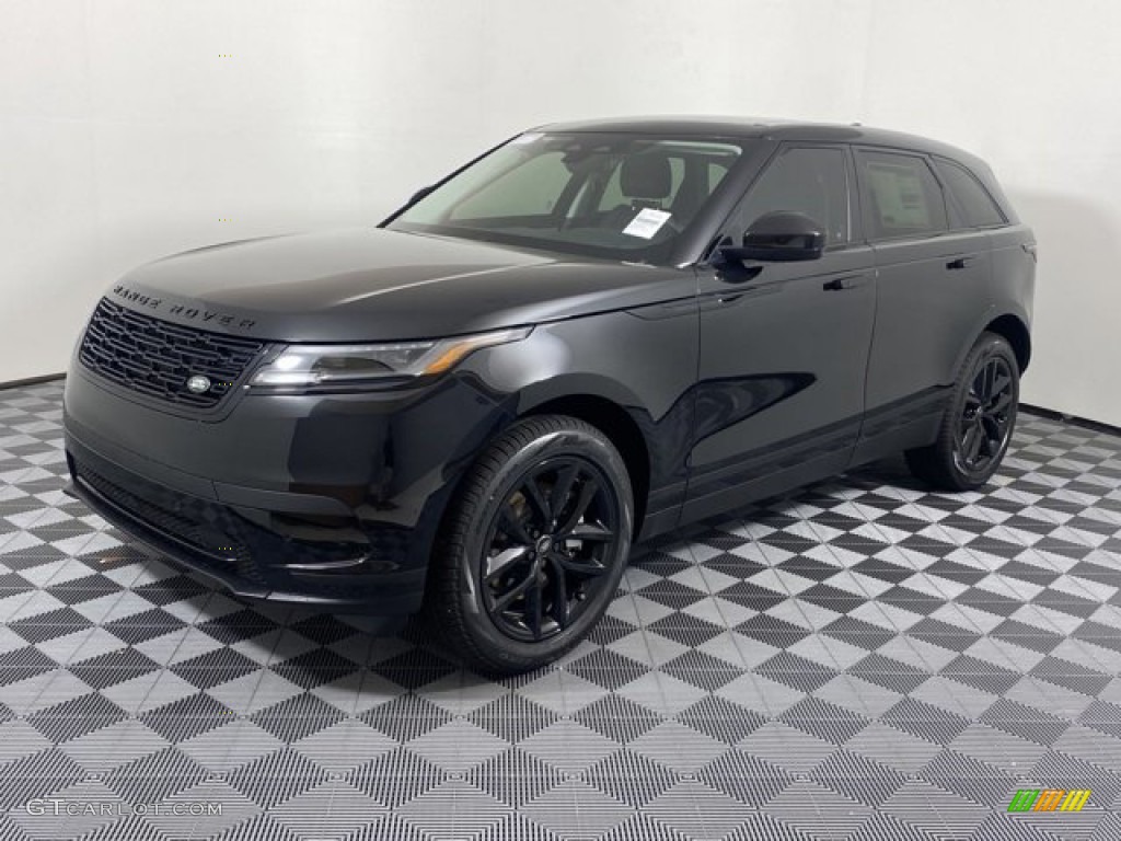 Santorini Black Metallic 2024 Land Rover Range Rover Velar S Exterior Photo #146303256