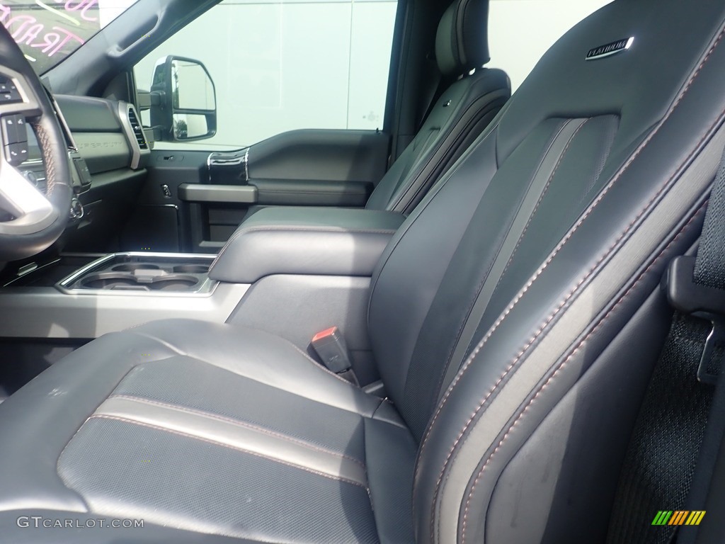 2022 Ford F350 Super Duty Platinum Crew Cab 4x4 Front Seat Photos
