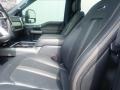 2022 Ford F350 Super Duty Black Onyx Interior Front Seat Photo