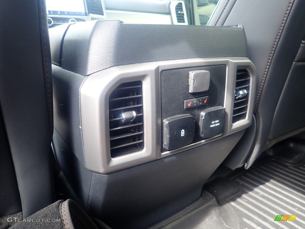 2022 F350 Super Duty Platinum Crew Cab 4x4 - Carbonized Gray / Black Onyx photo #17