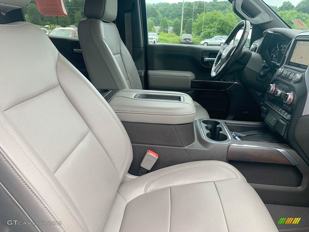 2020 Sierra 1500 SLT Crew Cab 4WD - Summit White / Dark Walnut/Slate photo #28