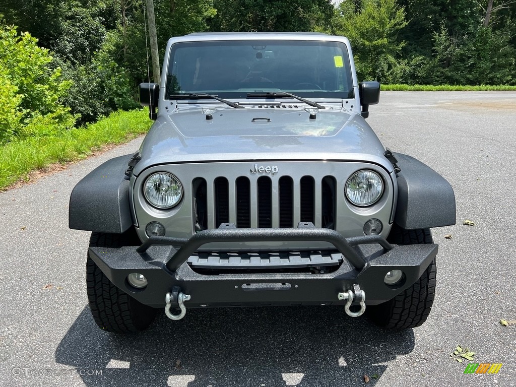 2017 Wrangler Unlimited Sport 4x4 - Billet Silver Metallic / Black photo #3