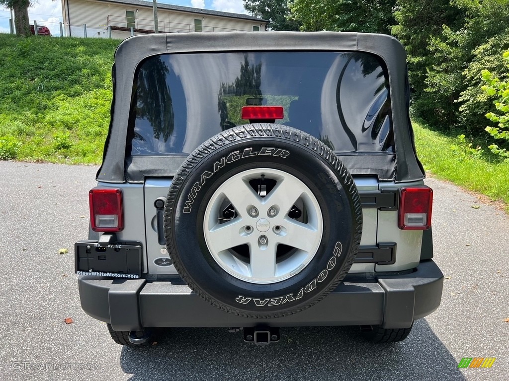 2017 Wrangler Unlimited Sport 4x4 - Billet Silver Metallic / Black photo #7