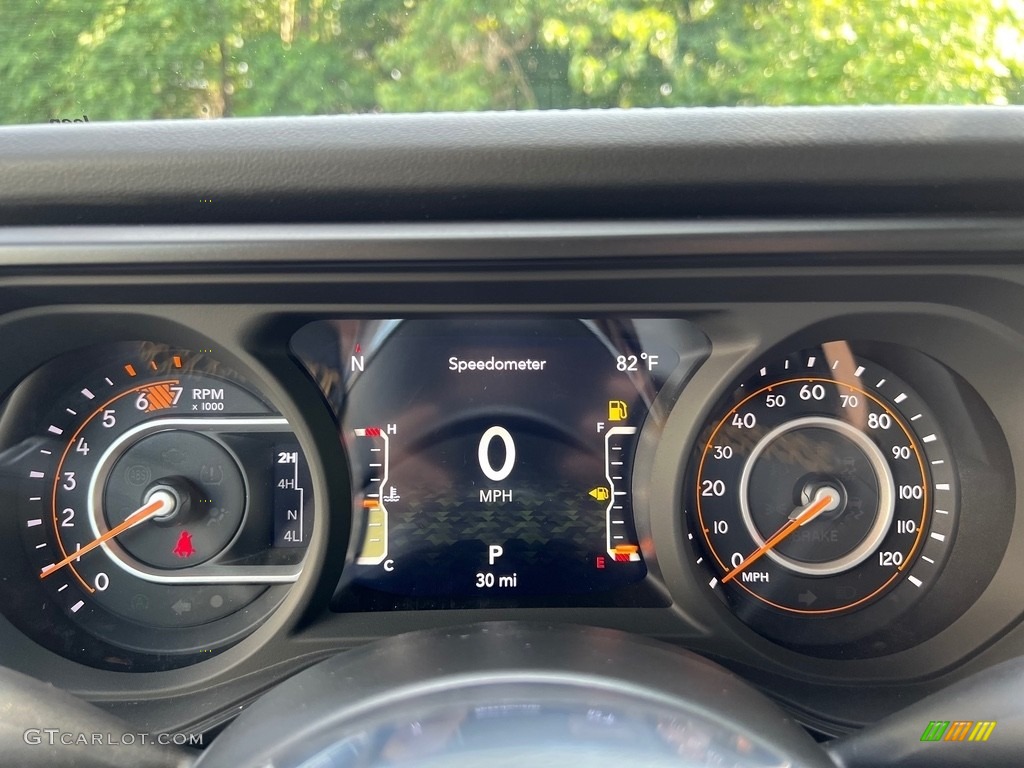 2024 Jeep Wrangler 4-Door Sahara 4x4 Gauges Photo #146304066