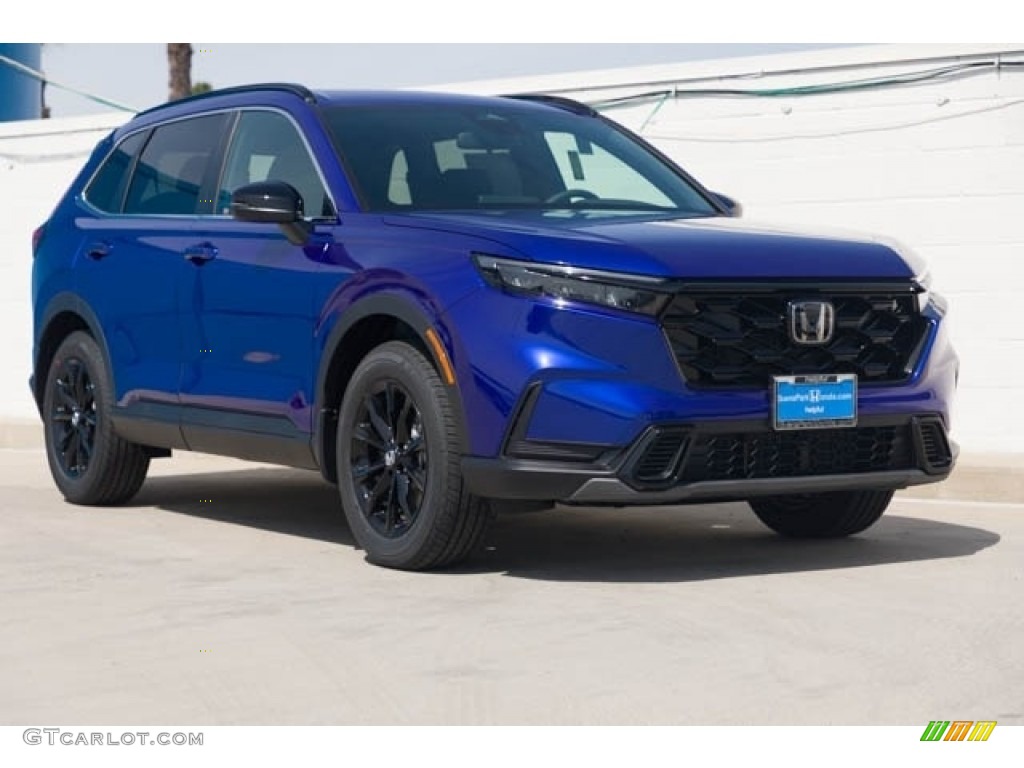 Still Night Pearl 2024 Honda CR-V Sport Hybrid Exterior Photo #146304159