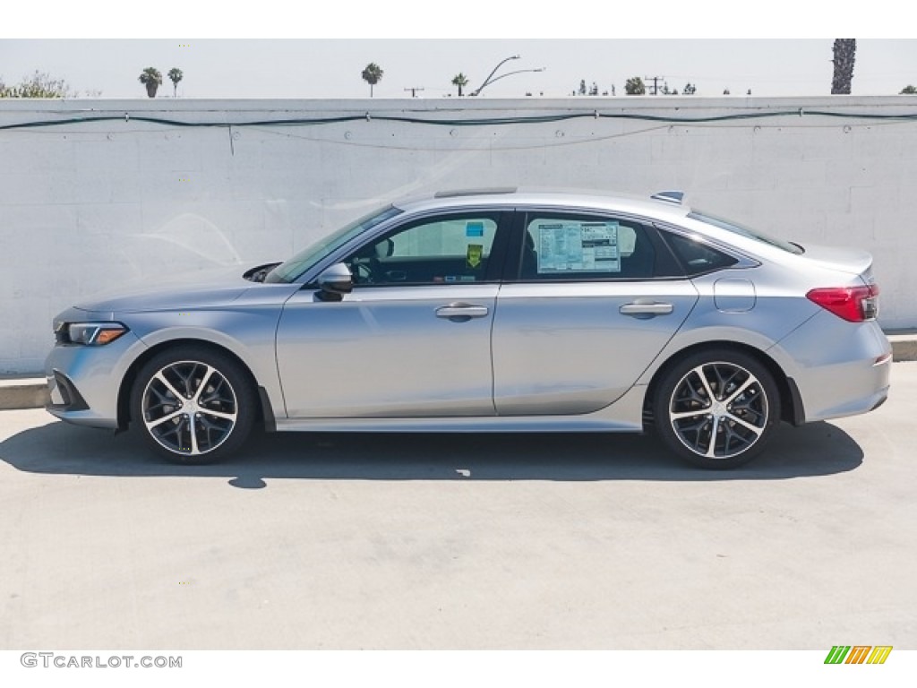 Lunar Silver Metallic 2023 Honda Civic Touring Sedan Exterior Photo #146304677