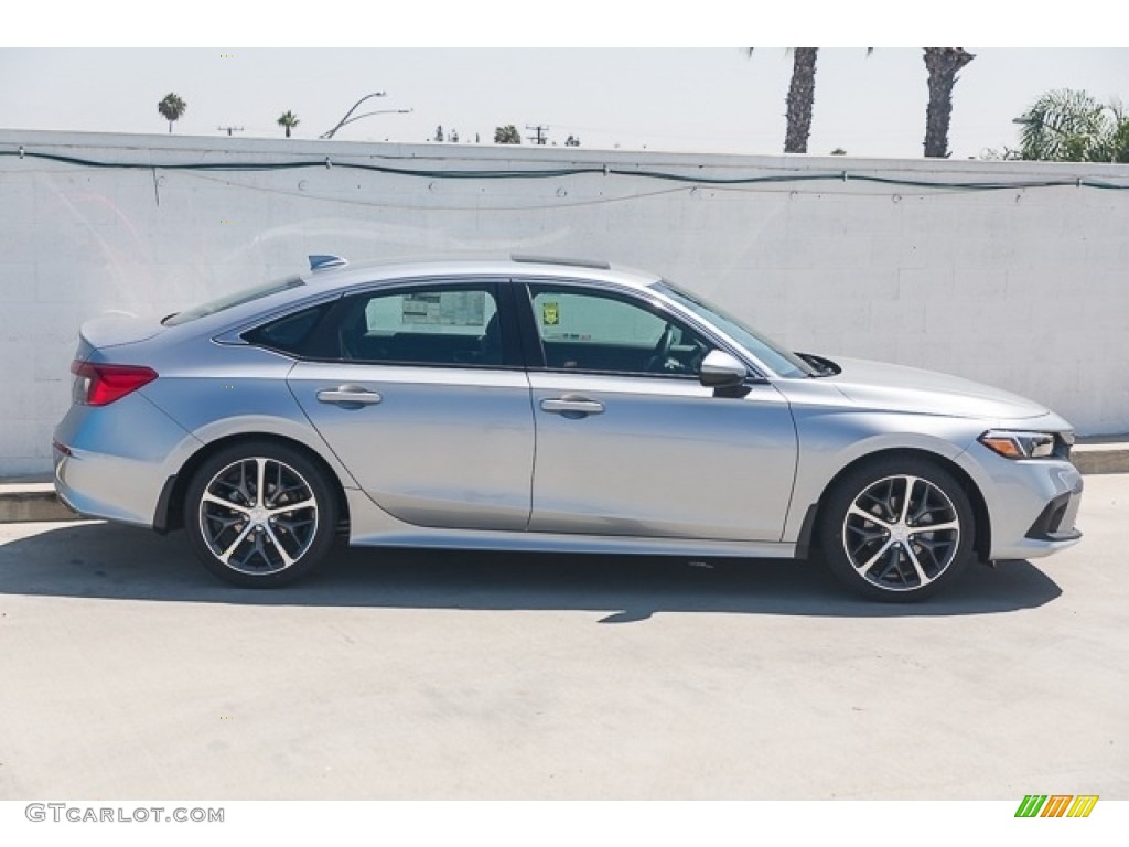 Lunar Silver Metallic 2023 Honda Civic Touring Sedan Exterior Photo #146304722