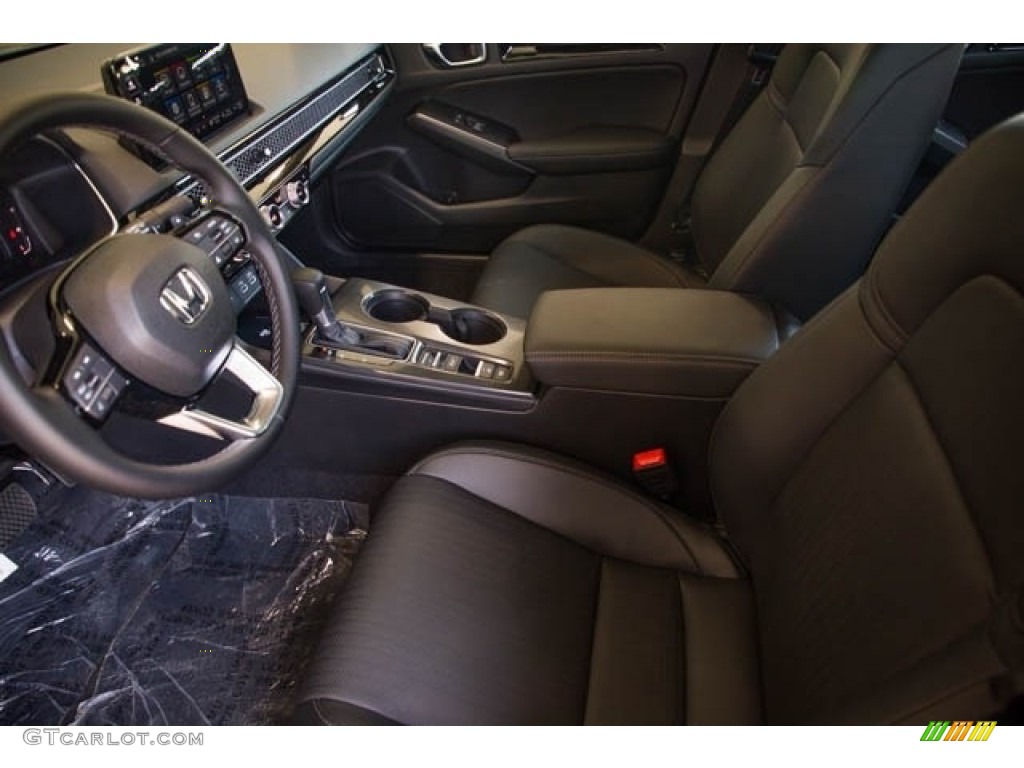 Black Interior 2023 Honda Civic Touring Sedan Photo #146304812