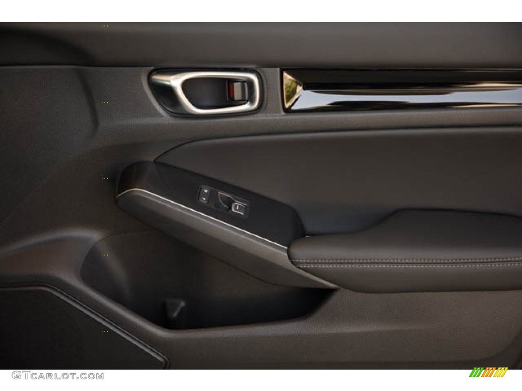2023 Honda Civic Touring Sedan Black Door Panel Photo #146305055