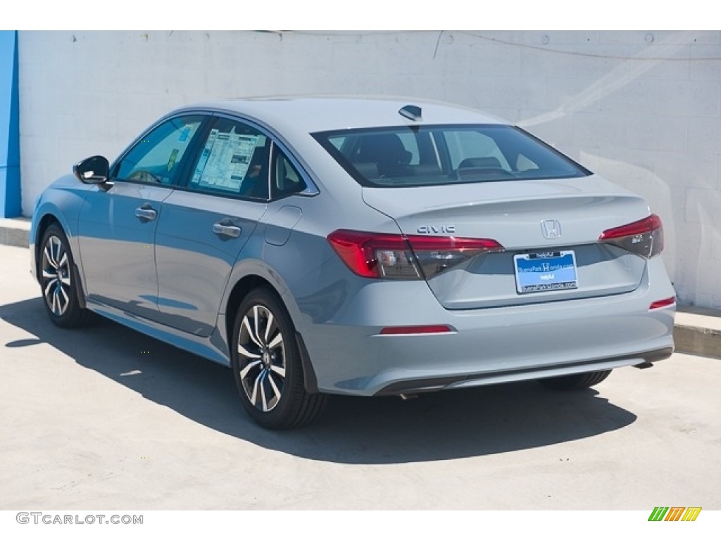 2023 Civic EX Sedan - Sonic Gray Pearl / Black photo #2