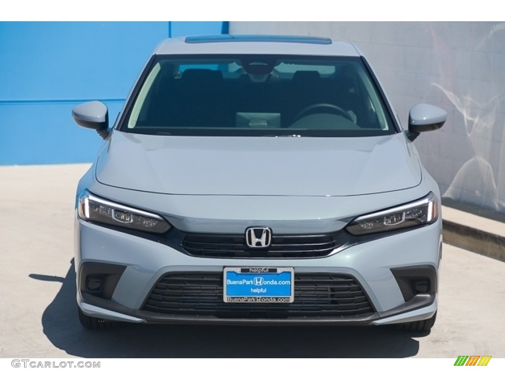 2023 Civic EX Sedan - Sonic Gray Pearl / Black photo #3