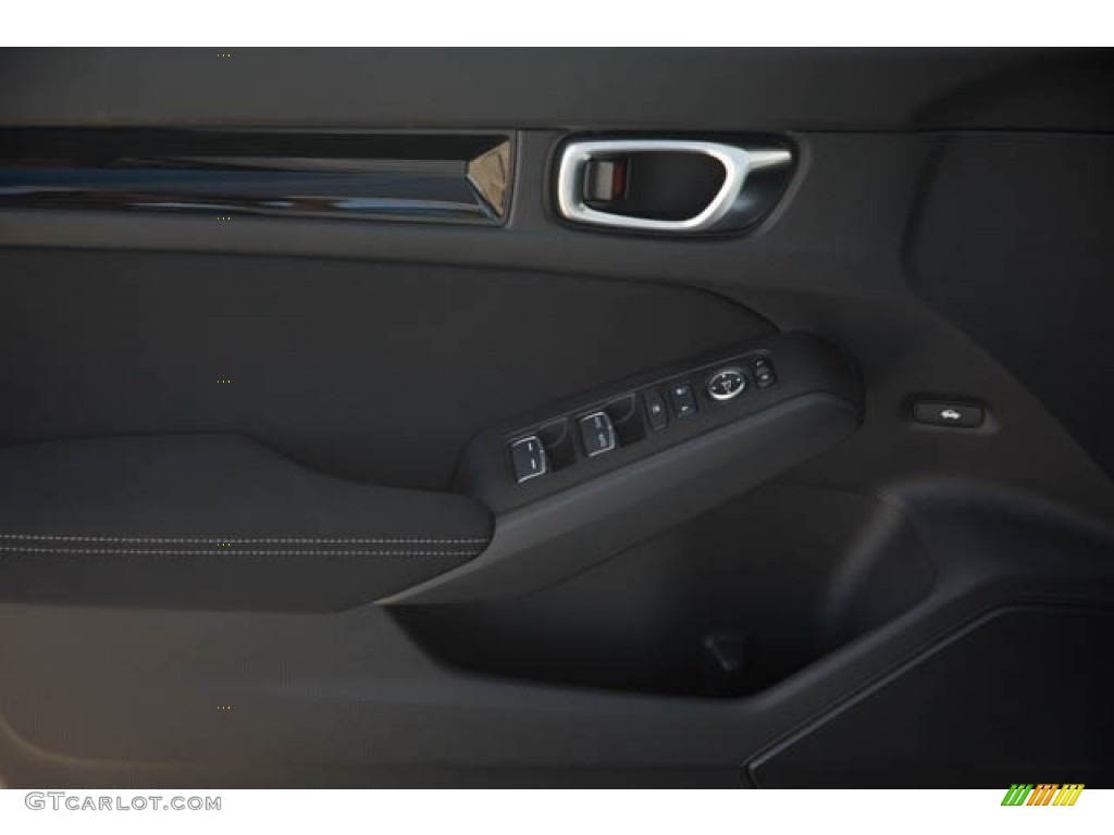 2023 Honda Civic EX Sedan Black Door Panel Photo #146305394