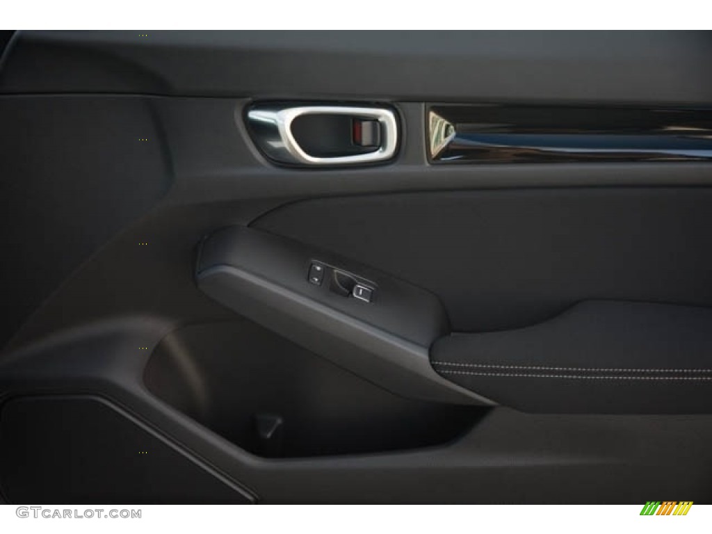 2023 Honda Civic EX Sedan Black Door Panel Photo #146305421