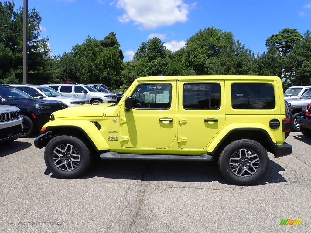 High Velocity 2024 Jeep Wrangler 4-Door Sahara 4x4 Exterior Photo #146305790