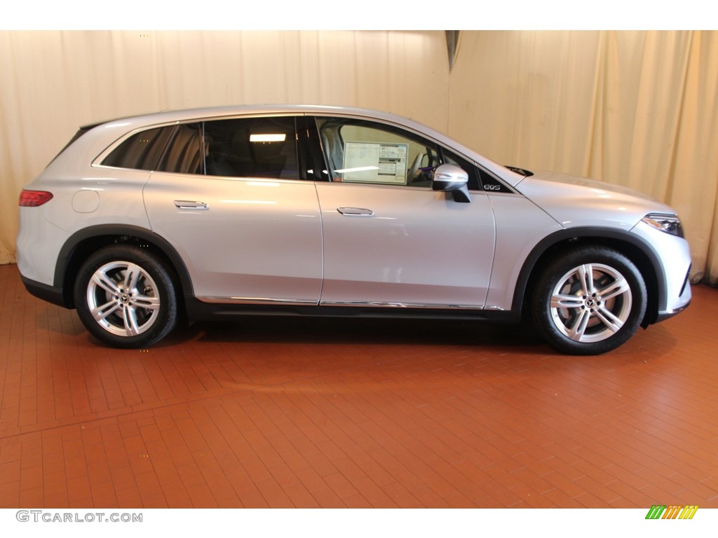 2023 EQS 450+ SUV - Cirrus Silver Metallic / Macchiato Beige/Space Gray photo #2