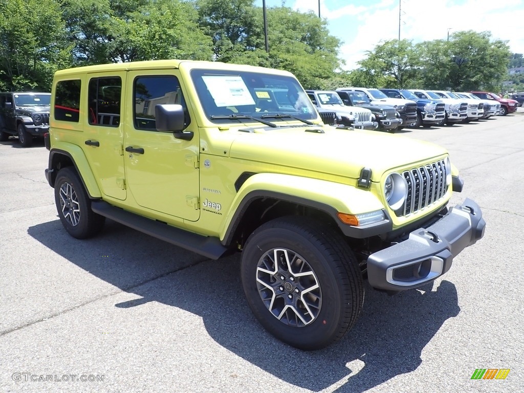 High Velocity 2024 Jeep Wrangler 4-Door Sahara 4x4 Exterior Photo #146305892