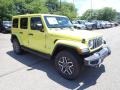 Front 3/4 View of 2024 Wrangler 4-Door Sahara 4x4