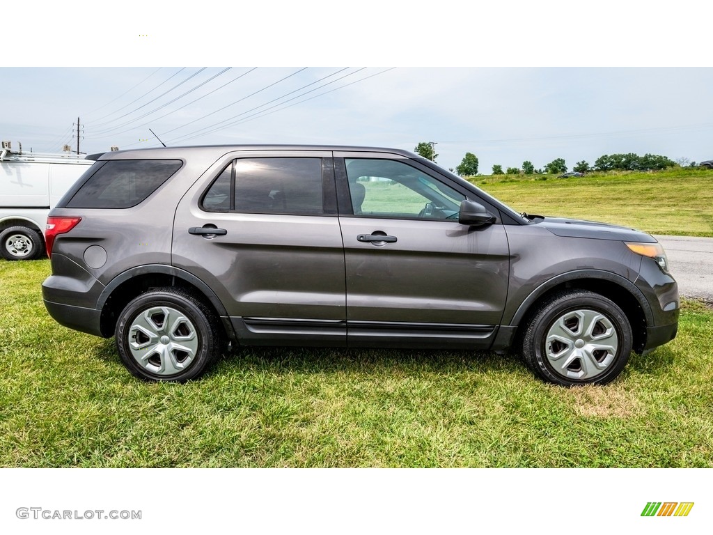 Medium Titanium Metallic 2013 Ford Explorer Police Interceptor AWD Exterior Photo #146306324