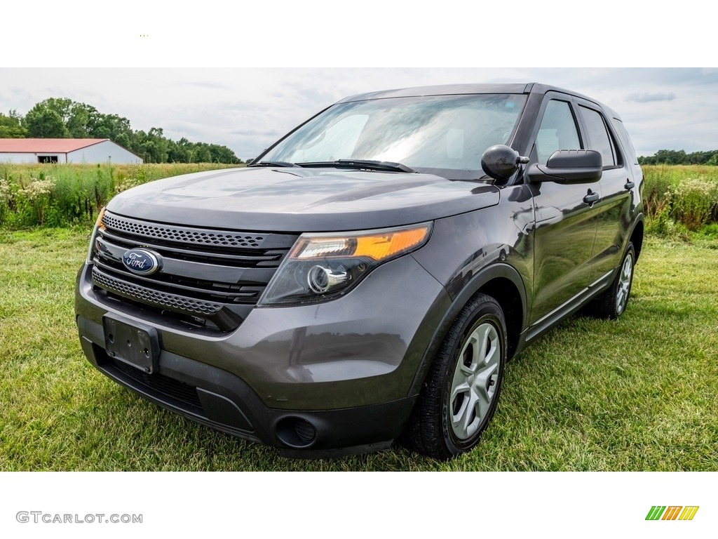 Medium Titanium Metallic 2013 Ford Explorer Police Interceptor AWD Exterior Photo #146306411