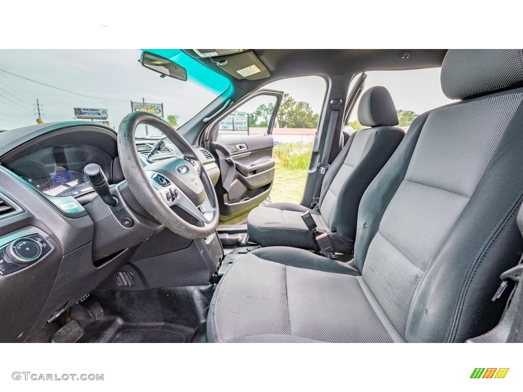 2013 Ford Explorer Police Interceptor AWD Front Seat Photo #146306627