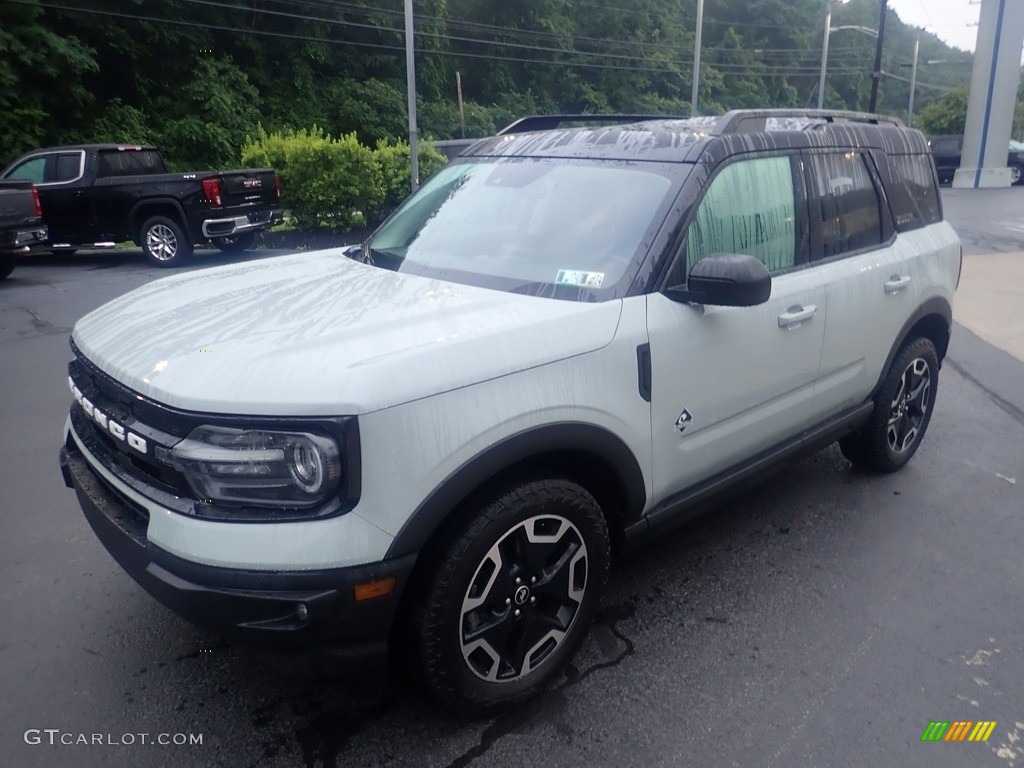 2021 Bronco Sport Outer Banks 4x4 - Cactus Gray / Navy Pier photo #7