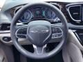 2022 Chrysler Pacifica Black/Alloy Interior Steering Wheel Photo