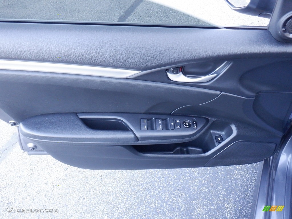 2020 Civic Sport Sedan - Modern Steel Metallic / Black photo #9