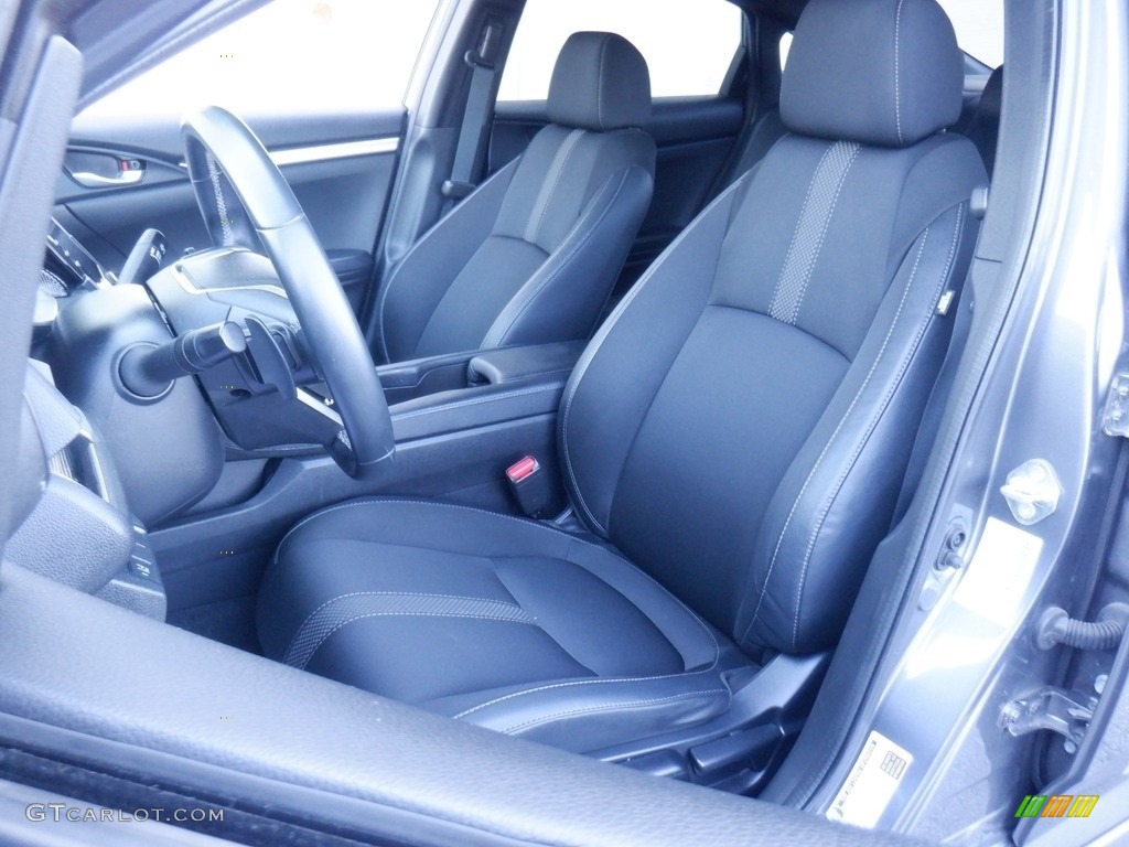 2020 Civic Sport Sedan - Modern Steel Metallic / Black photo #11