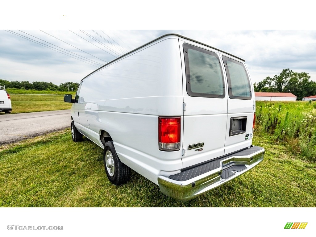 2014 E-Series Van E350 Cargo Van - Oxford White / Medium Flint photo #6