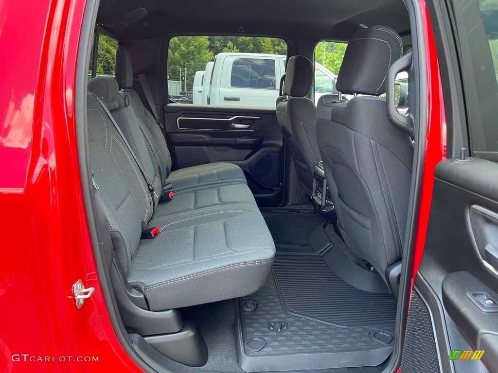 Black Interior 2023 Ram 1500 Big Horn Night Edition Crew Cab 4x4 Photo #146307749
