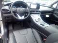 Black 2023 Hyundai Santa Fe Hybrid Limited AWD Plug-In Hybrid Interior Color