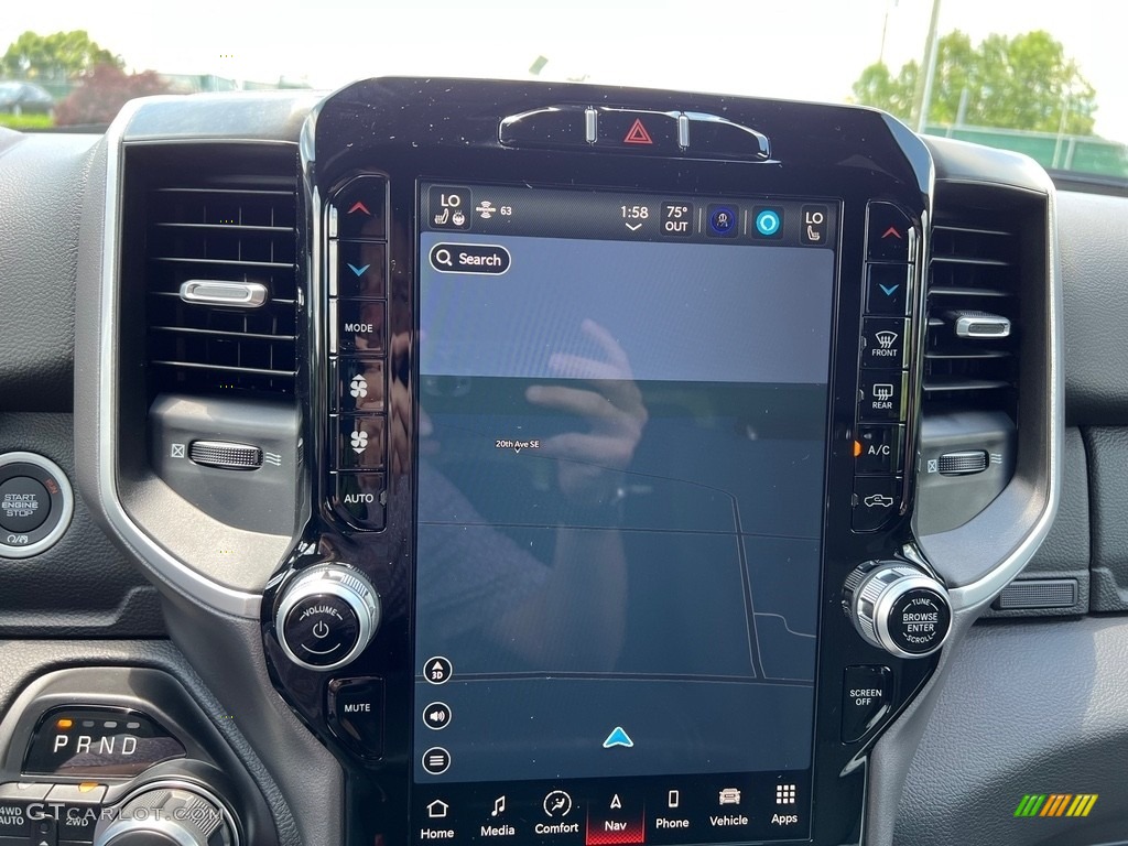 2023 Ram 1500 Big Horn Night Edition Crew Cab 4x4 Navigation Photo #146307884