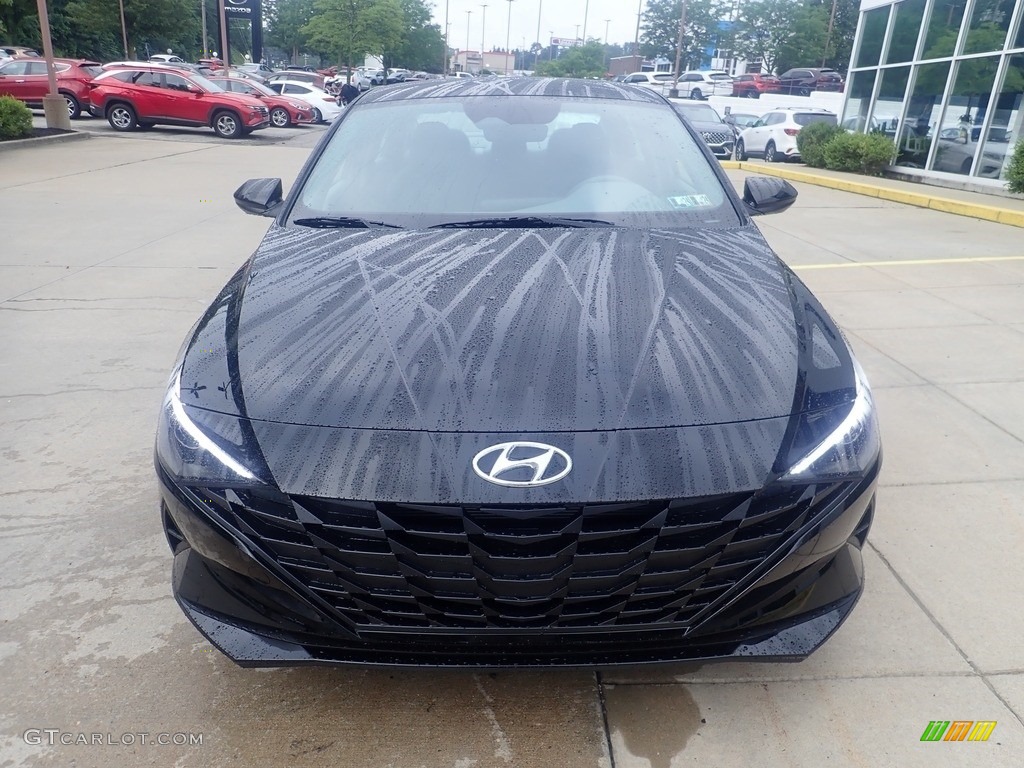 2023 Elantra SEL - Onyx Black / Medium Gray photo #8