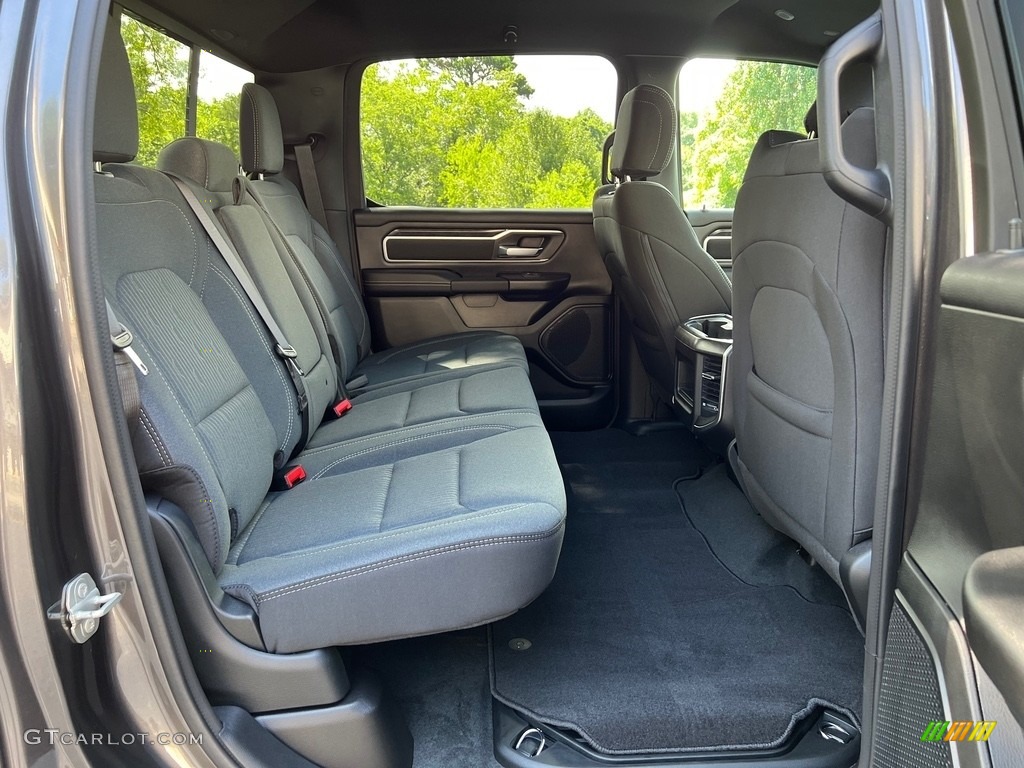 Black Interior 2023 Ram 1500 Big Horn Crew Cab 4x4 Photo #146308436