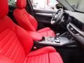 Red/Black Front Seat Photo for 2024 Alfa Romeo Stelvio #146308531