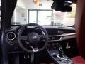 2024 Alfa Romeo Stelvio Red/Black Interior Dashboard Photo