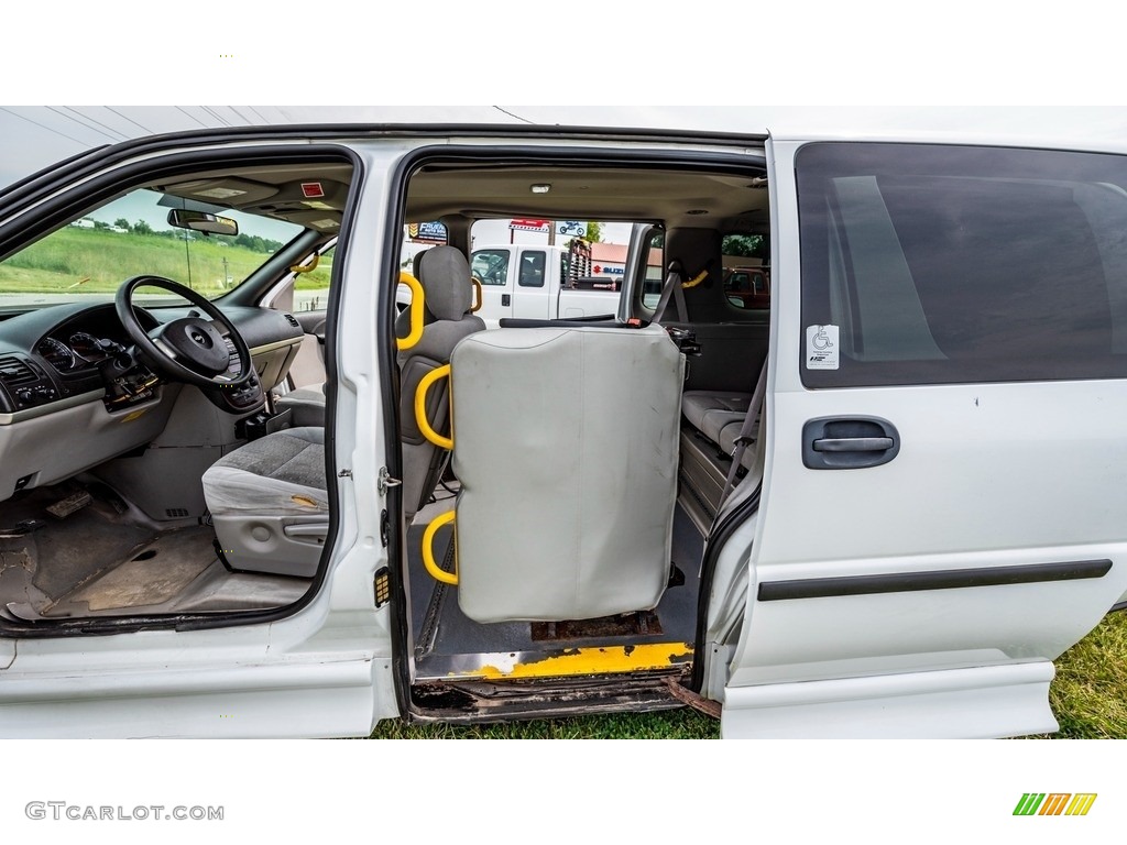 Medium Gray Interior 2008 Chevrolet Uplander Cargo Photo #146309513