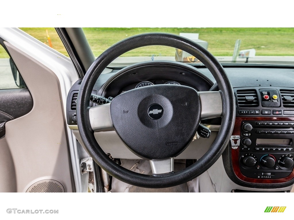 2008 Chevrolet Uplander Cargo Medium Gray Steering Wheel Photo #146309630