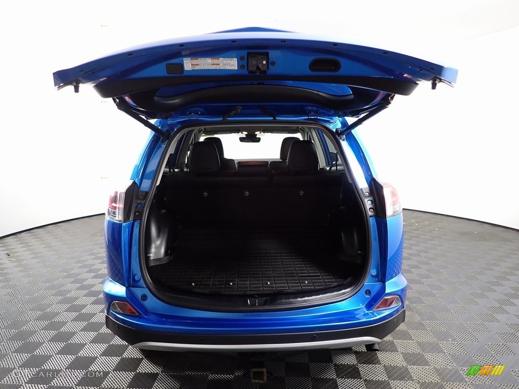 2016 RAV4 Limited Hybrid AWD - Electric Storm Blue / Black photo #11